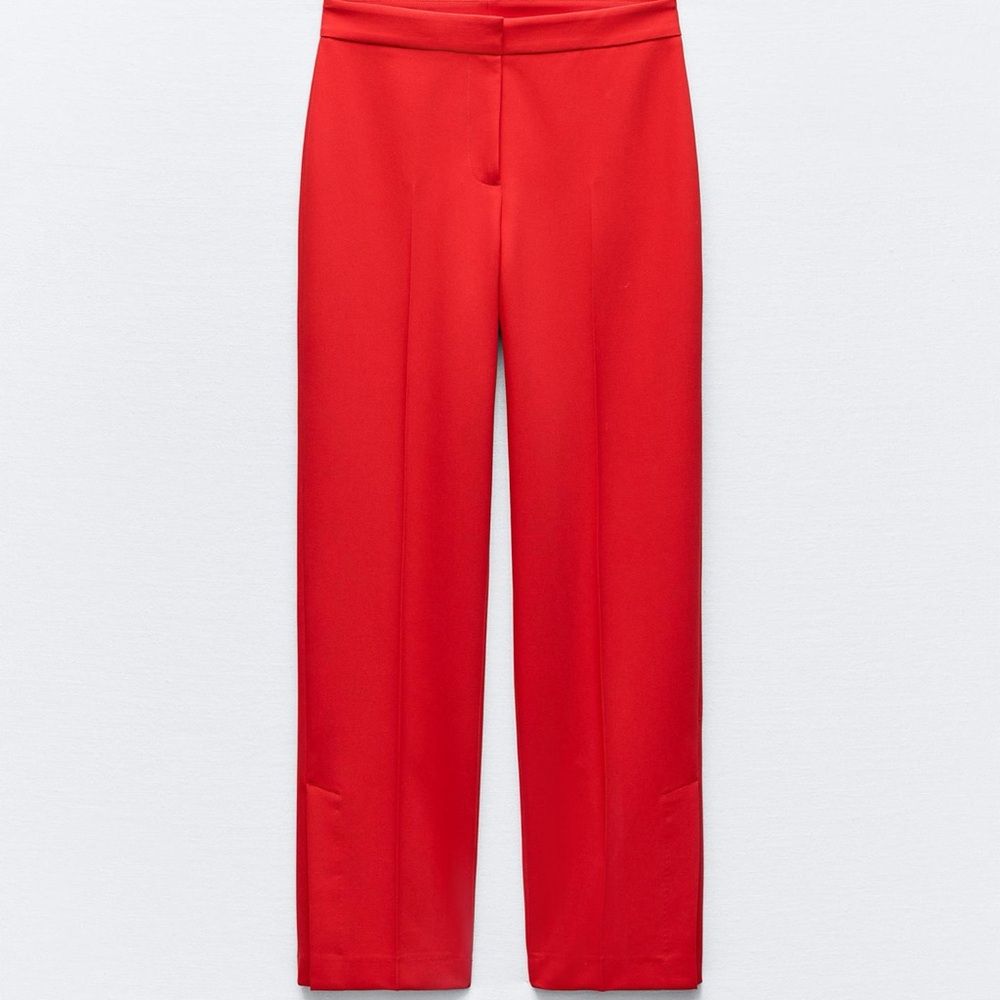 Zara red pants